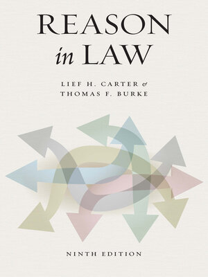 cover image of Reason in Law